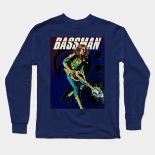 BASSMAN! Official Poster Long Sleeve T-Shirt